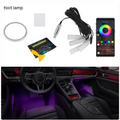 Barra de Luz Ambiental LED para Coche