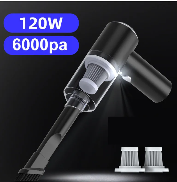 Aspiradora Inalámbrica para Coche 120W
