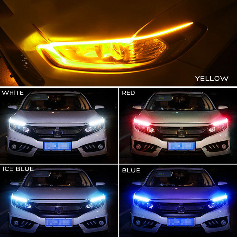 Tira de Luces LED de Señal de Giro Fluida para Auto (Universal)