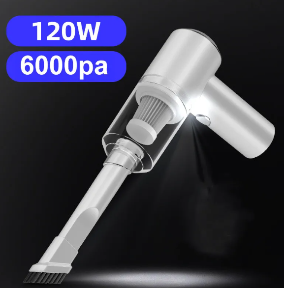 Aspiradora Inalámbrica para Coche 120W