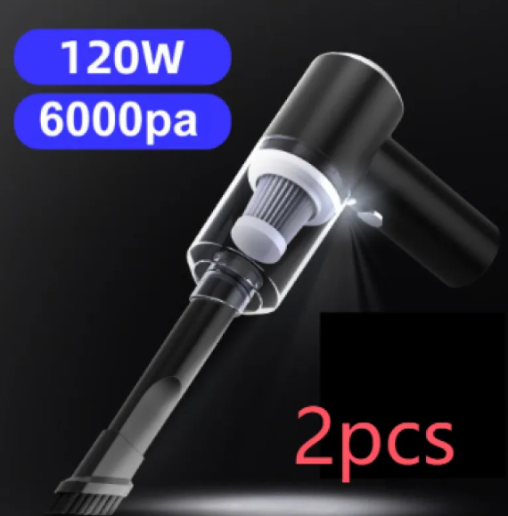Aspiradora Inalámbrica para Coche 120W